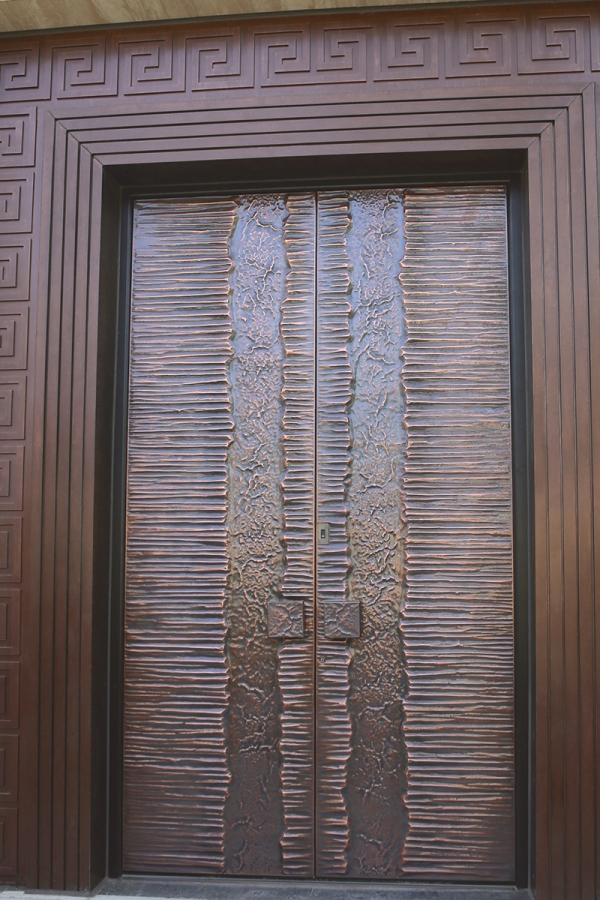 Copper Entrance Door 